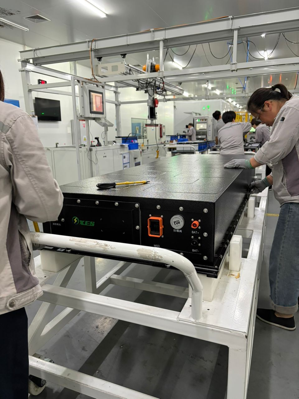 Factory assembly line